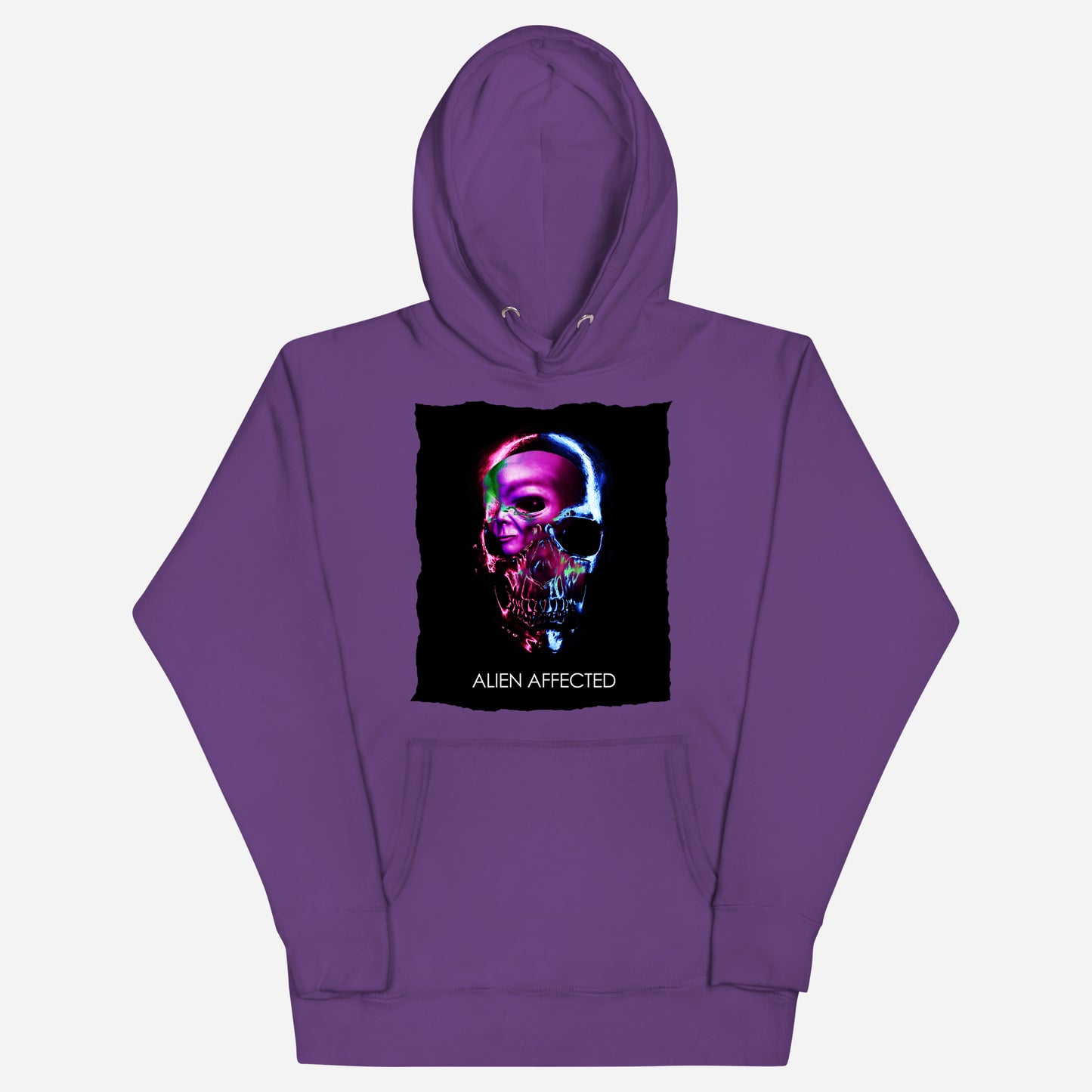 PURPLE SKULL HOODIE