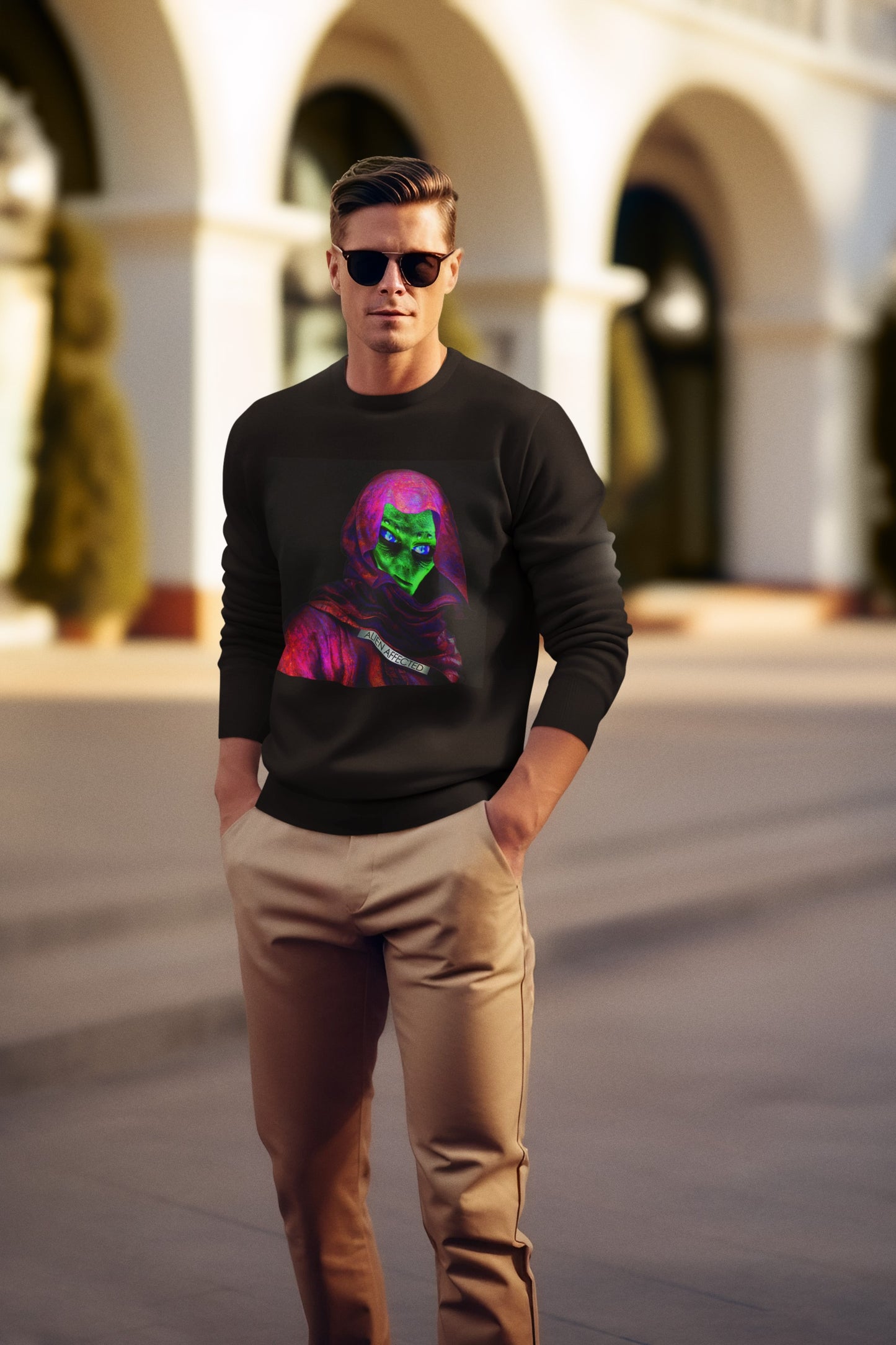 ALIEN AGENT SWEATER