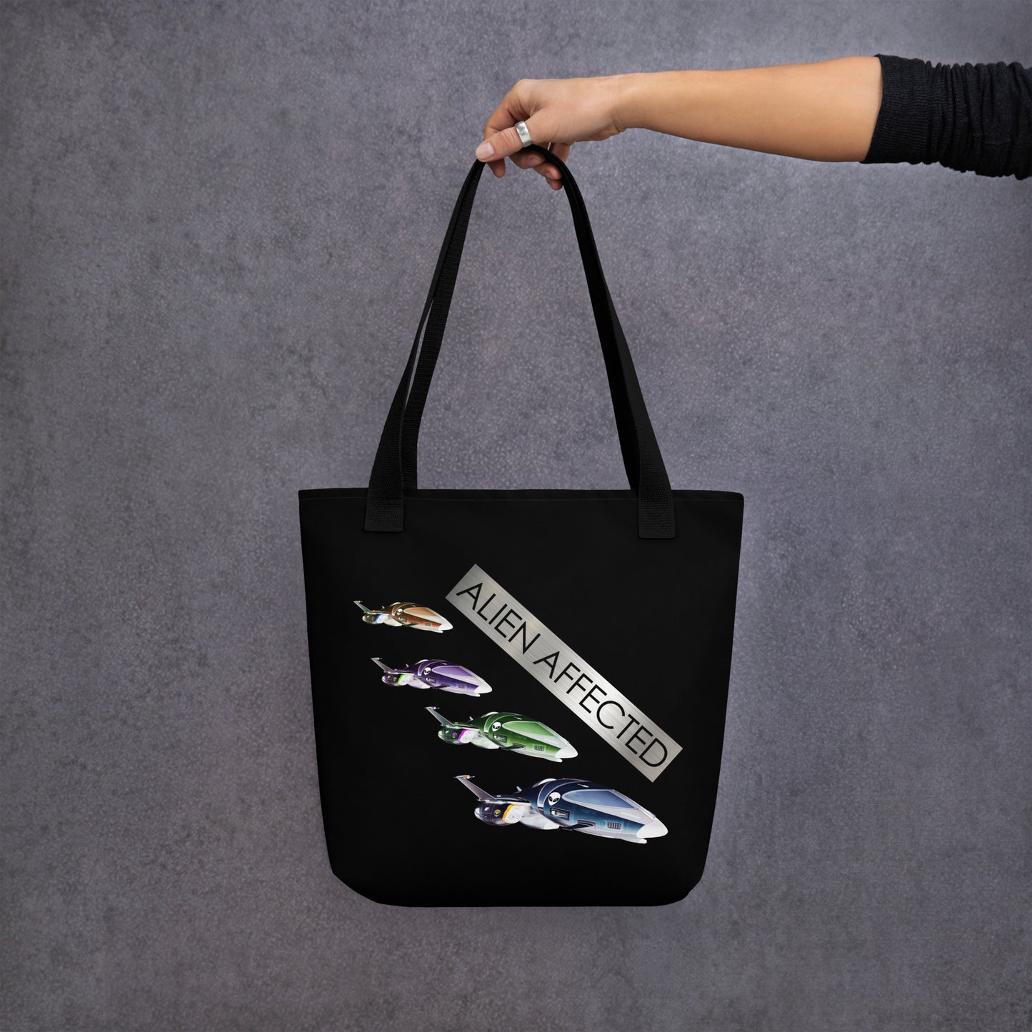 SPACESHIP TOTE BAG