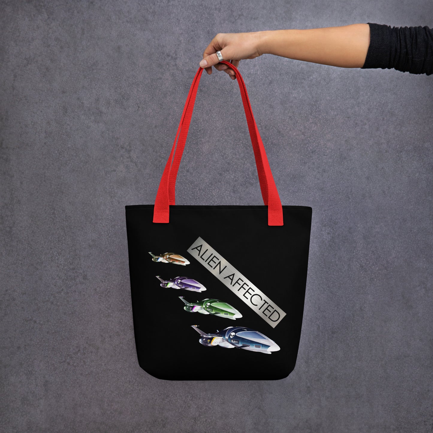 SPACESHIP TOTE BAG