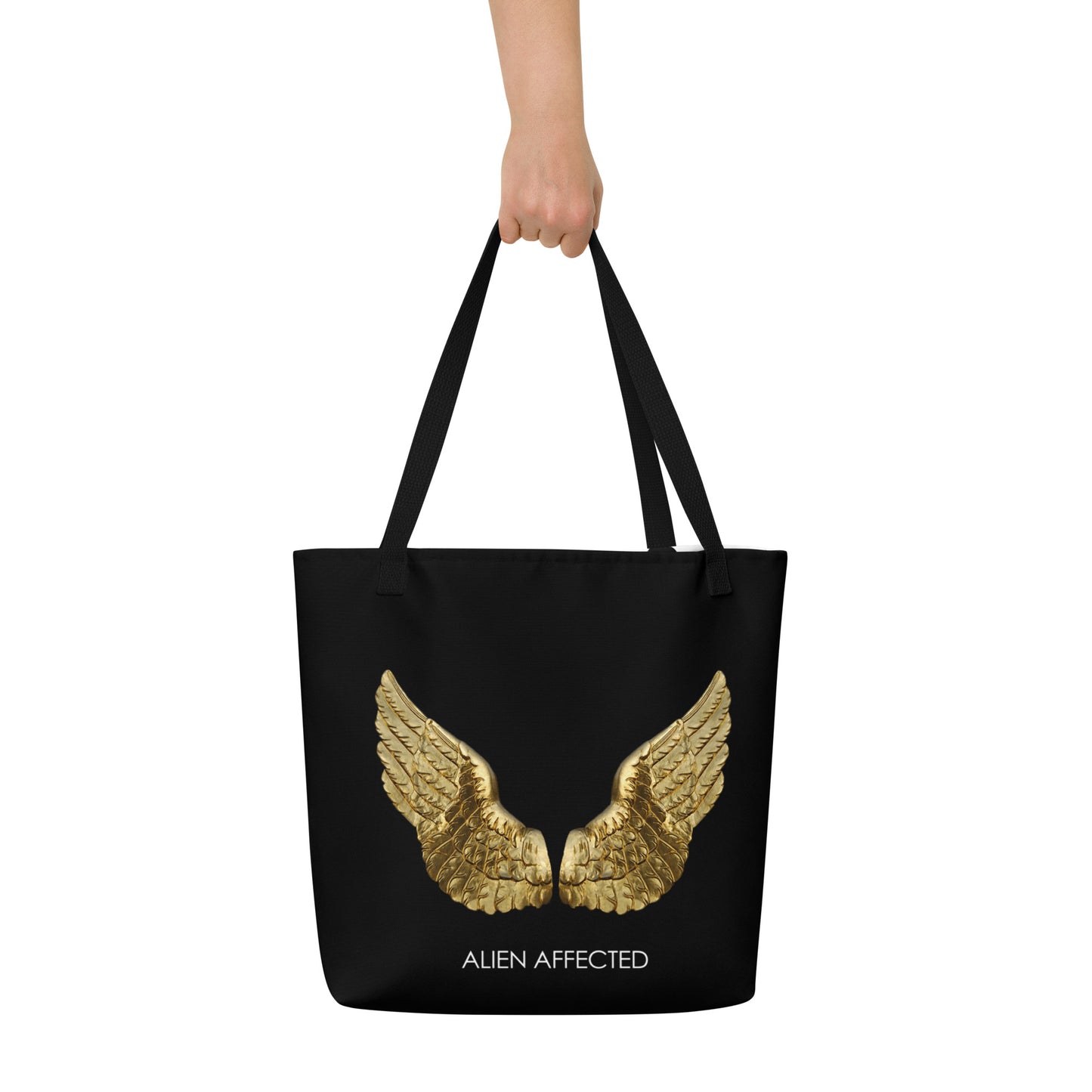 ANUNNAKI WINGS LARGE TOTE BAG