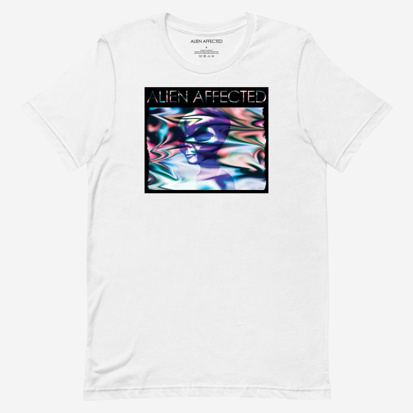 HOLOGRAPHIC ALIEN T-SHIRT