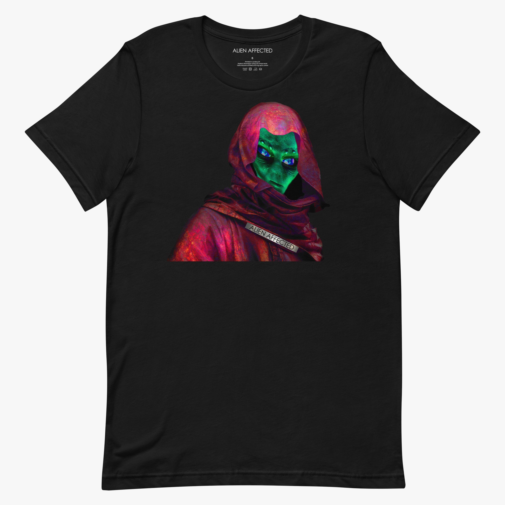 ALIEN AFFECTED alien fashion green alien plus size t-shirts