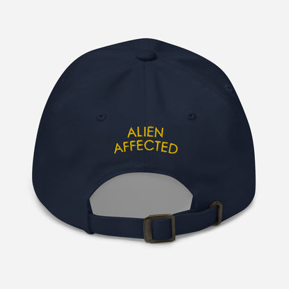 GOLD ALIEN DAD HAT