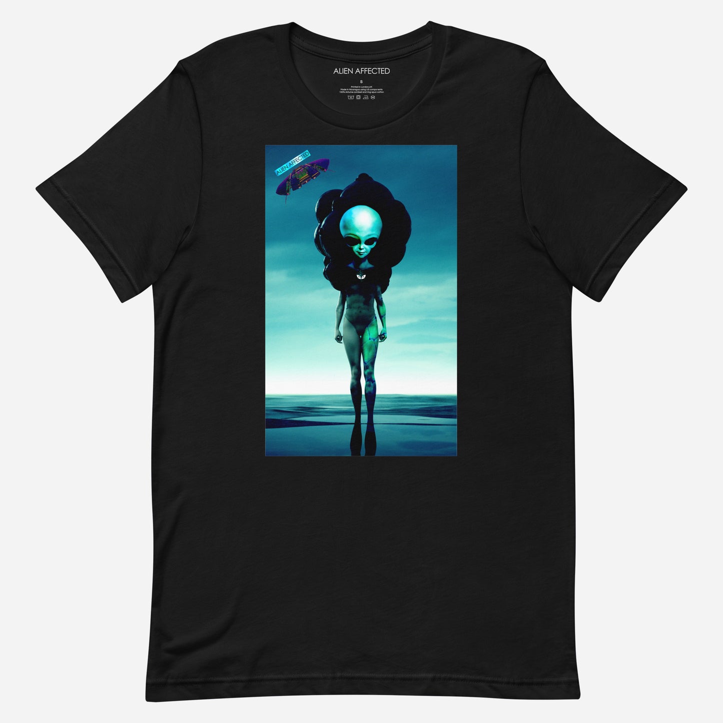 black t-shirts with aliens 