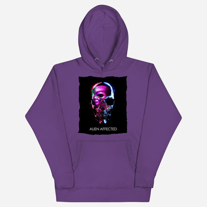 PURPLE SKULL HOODIE