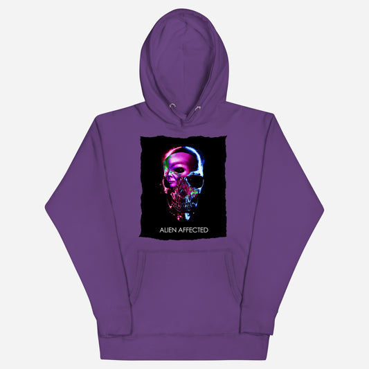 PURPLE SKULL HOODIE