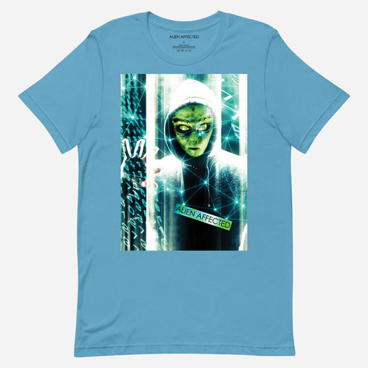 blue alien t-shirts